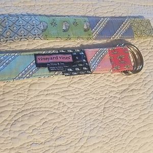 Vineyard Vines cloth belt, size Small